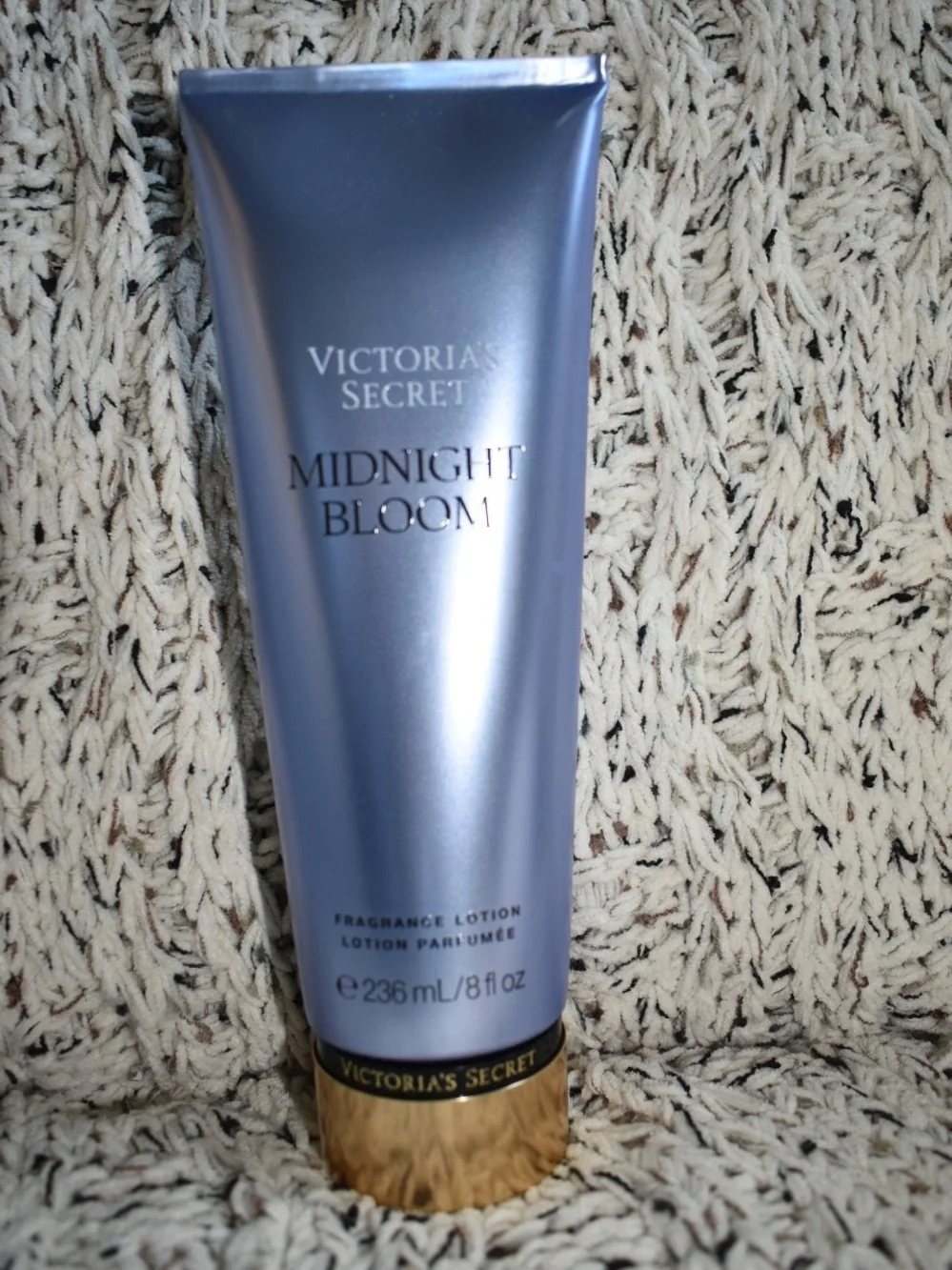 Midnight Bloom Fragrance Lotion - Blue & Gold Accents